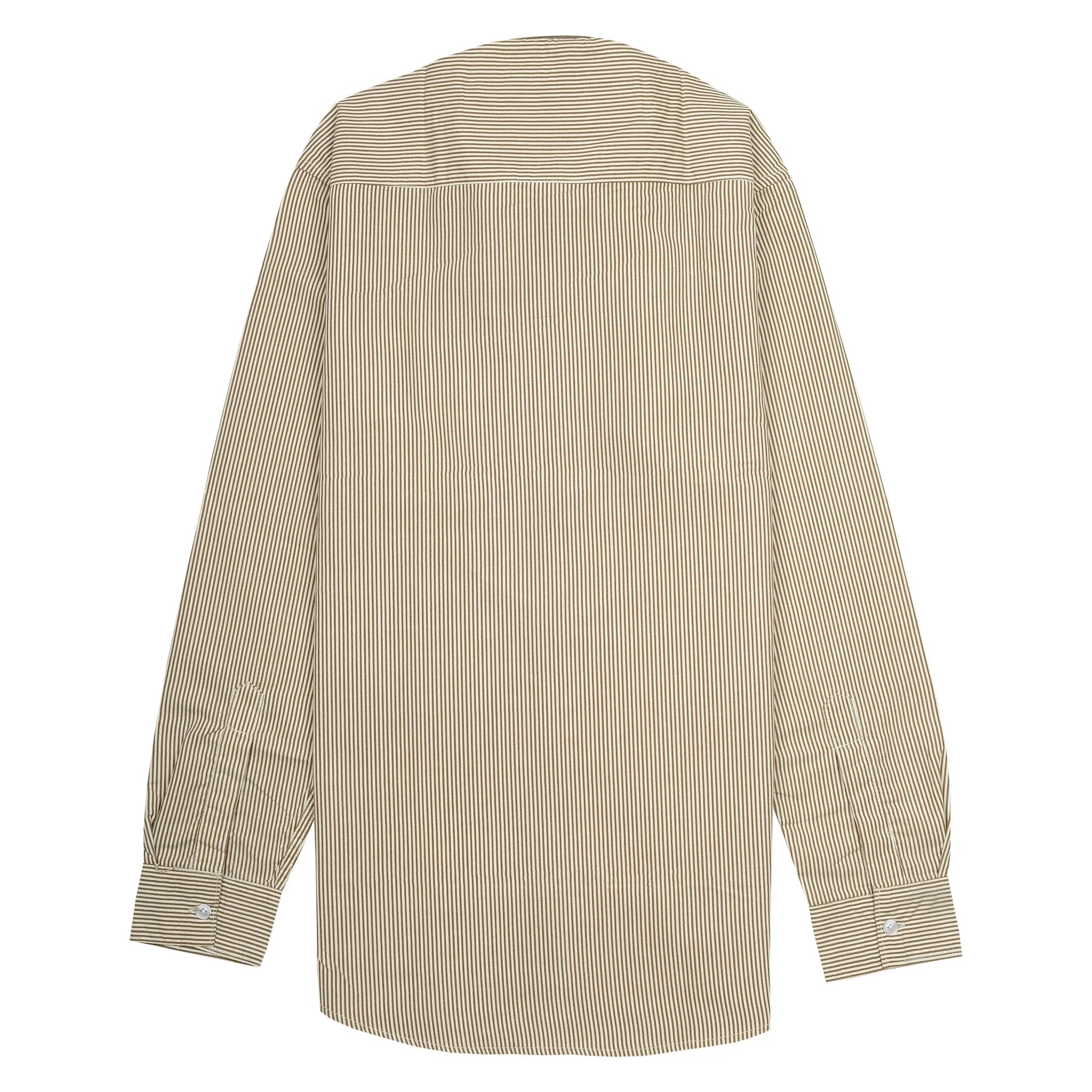 Tommy Hilfiger Men's Classic Beige Button-Down Shirt – Brown