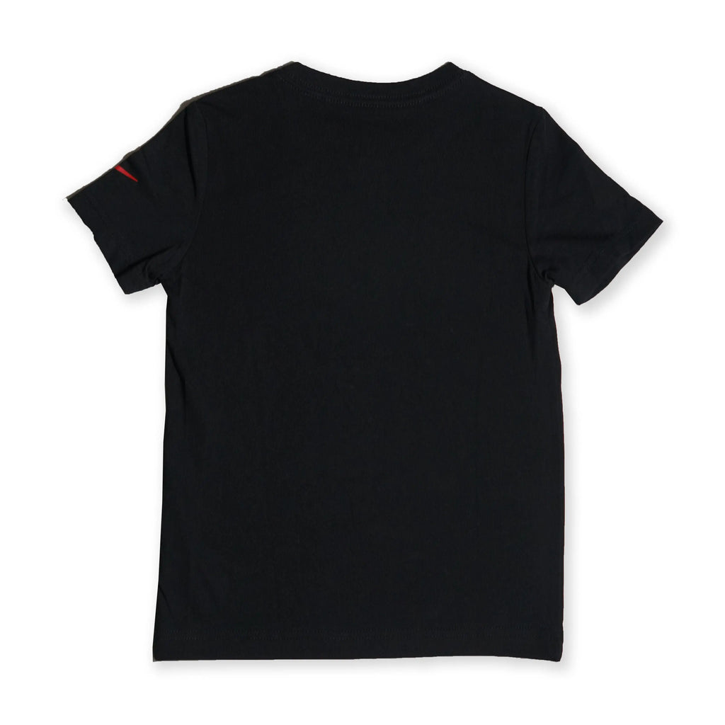 Nike Kid's Graphic T-Shirt – Black & Red Logo Print Tommynippon