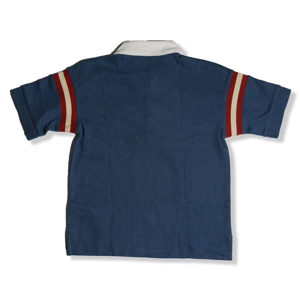 Tommy Hilfiger Kid's Polo Shirt – Navy Blue “New York” Embroidered Design Tommynippon