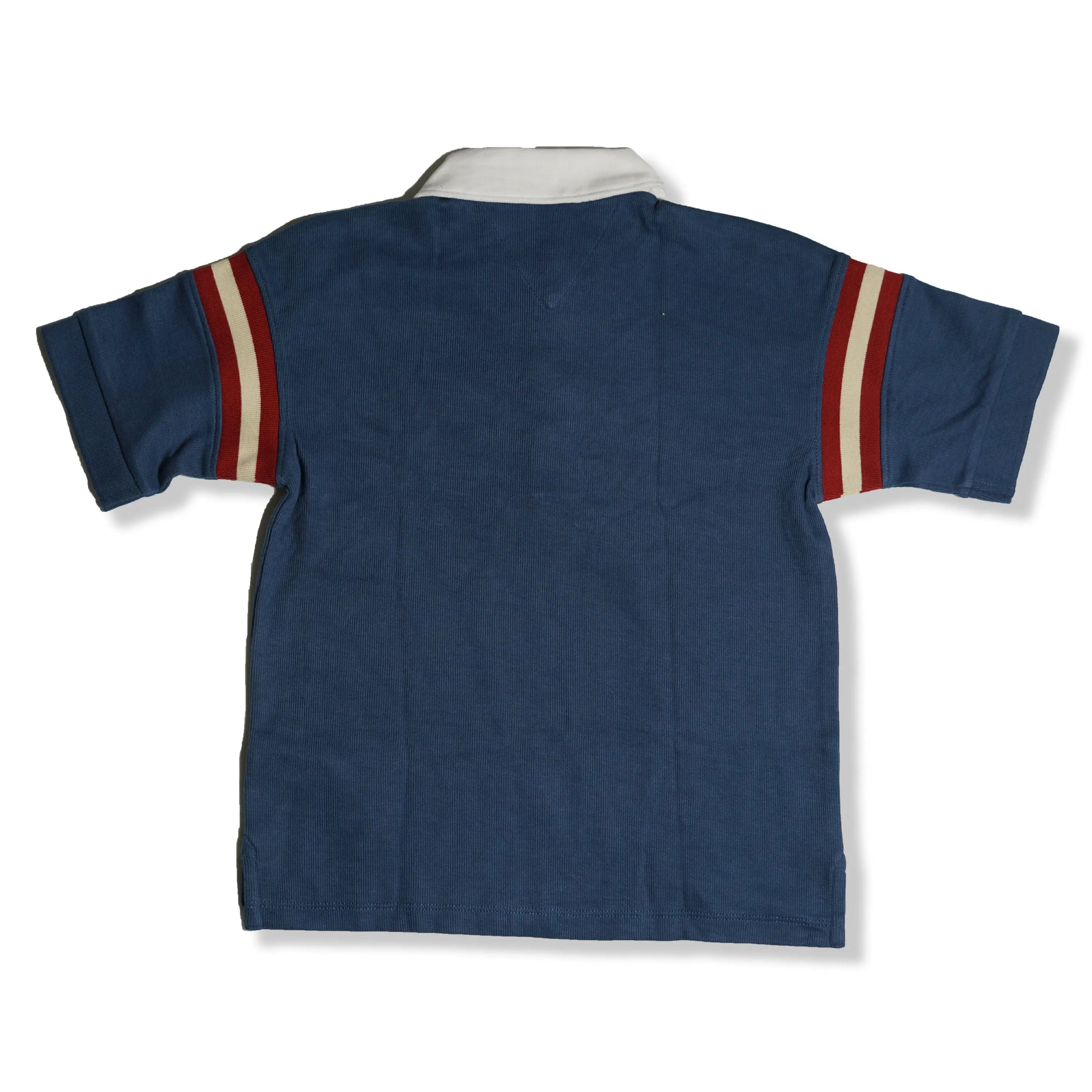 Tommy Hilfiger Kid's Polo Shirt – Navy Blue “New York” Embroidered Design Tommynippon