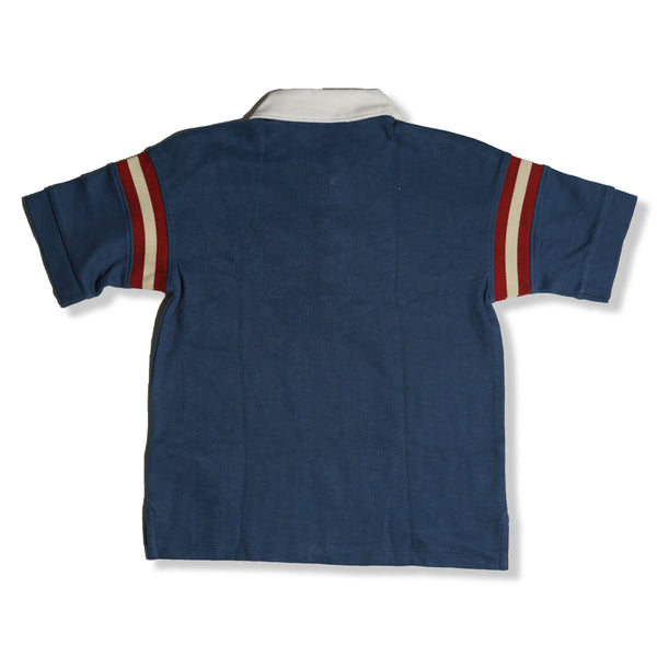 Tommy Hilfiger Kid's Polo Shirt – Navy Blue “New York” Embroidered Design