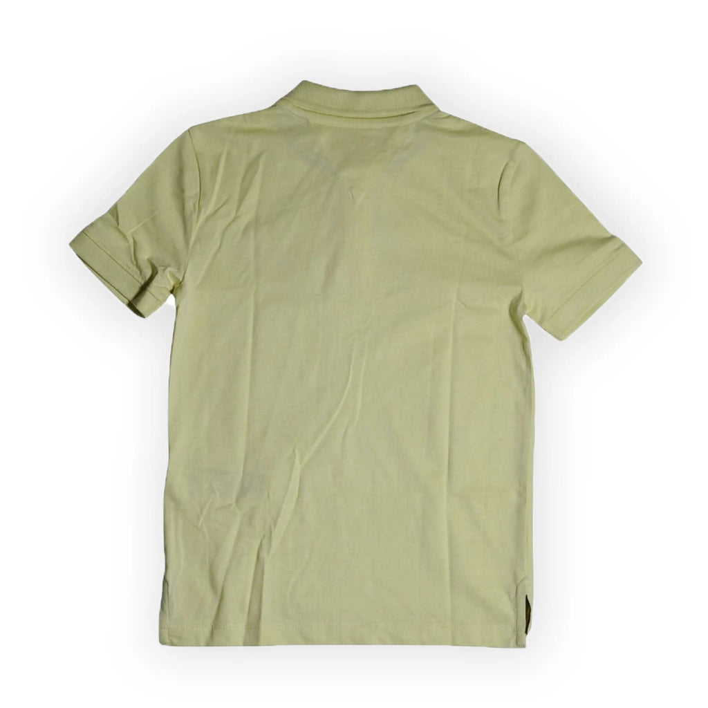 Tommy Hilfiger Kids “H” Logo Polo Shirt – Pale Yellow Tommynippon