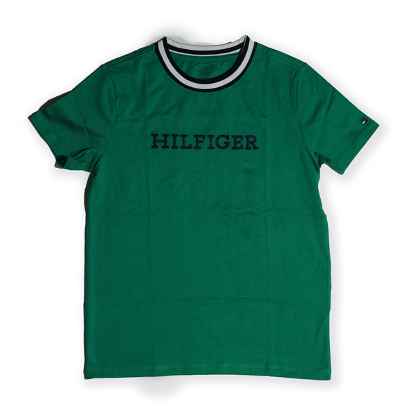 Tommy Hilfiger Kid’s Green Logo T-Shirt