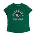 Tommy Hilfiger Girl’s Green “Hilfiger New York” Heart Logo T-Shirt Tommynippon