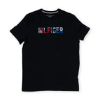Tommy Hilfiger Men's Flag Logo T-Shirt – Black Tommynippon