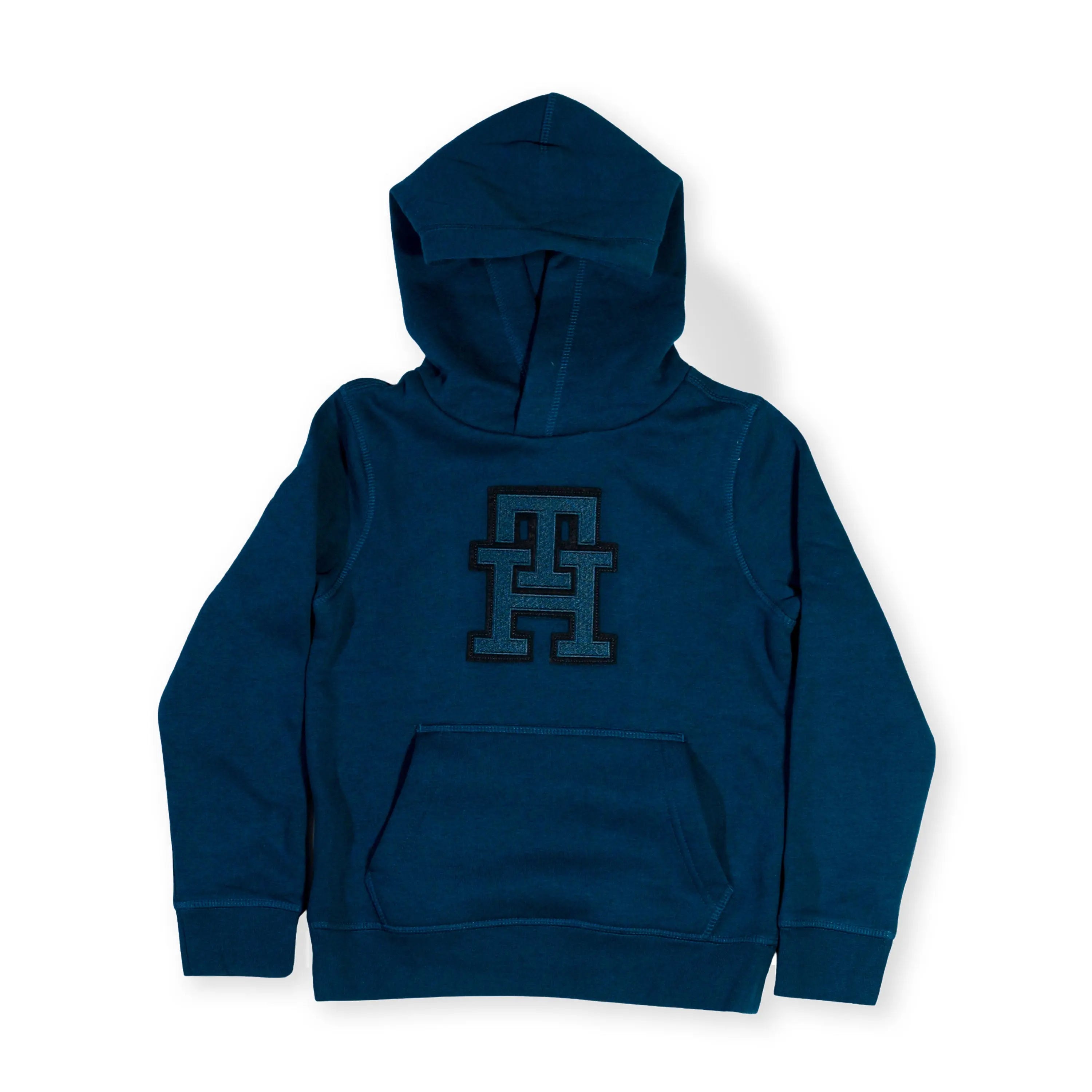 Tommy Hilfiger Logo Kid's Hoodie – Teal Tommynippon