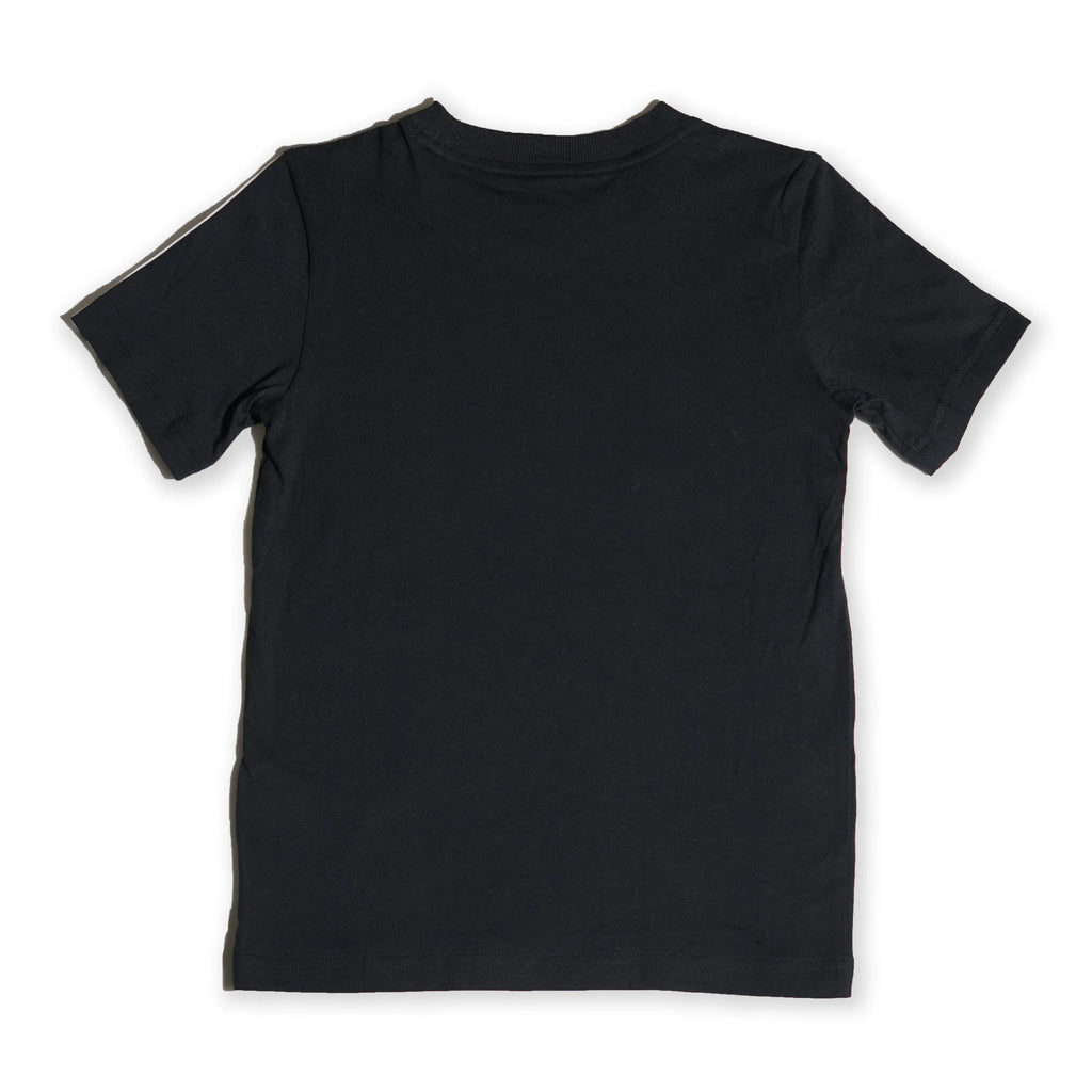 Adidas Kids 3-Stripes Logo T-Shirt – Black Tommynippon