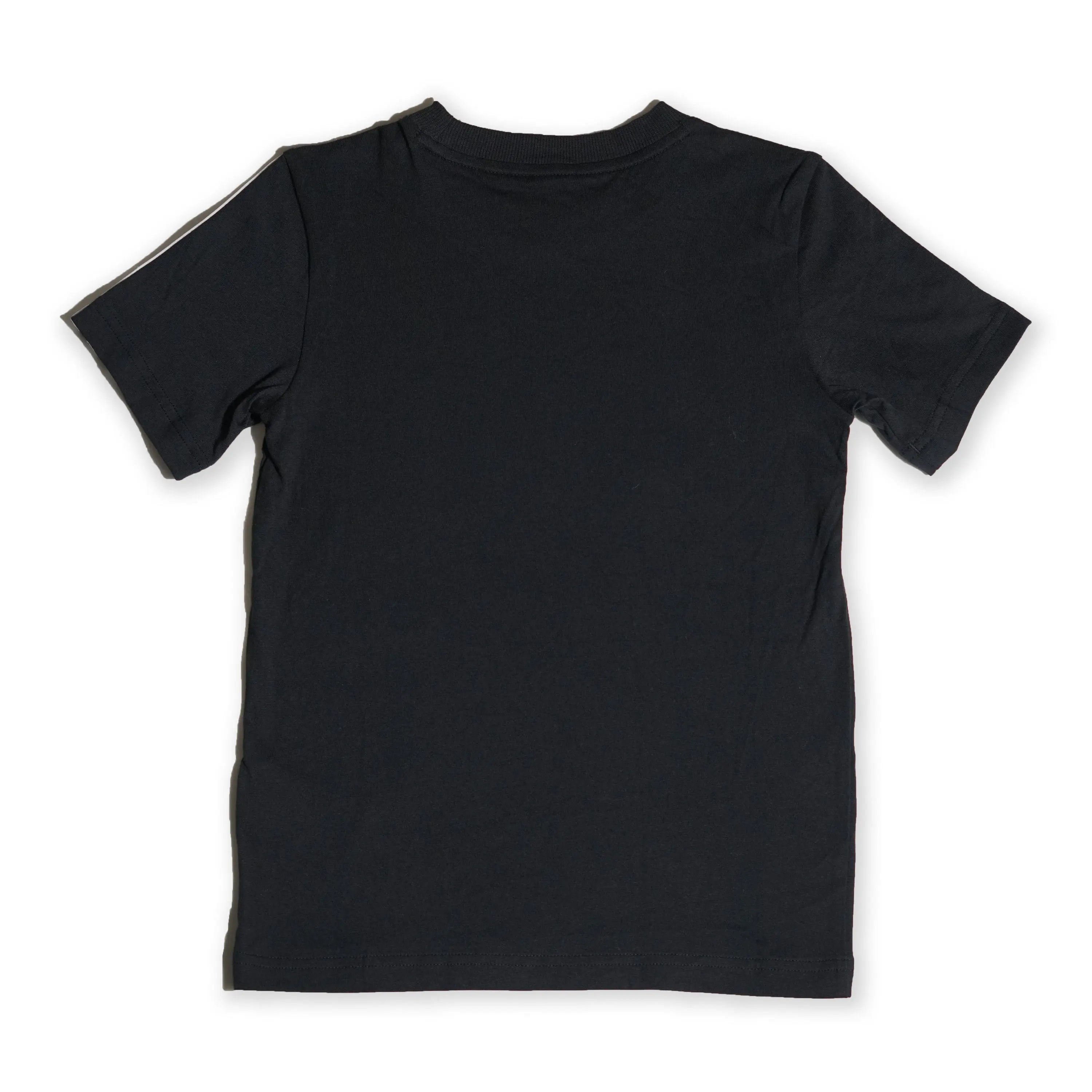 Adidas Kids 3-Stripes Logo T-Shirt – Black Tommynippon