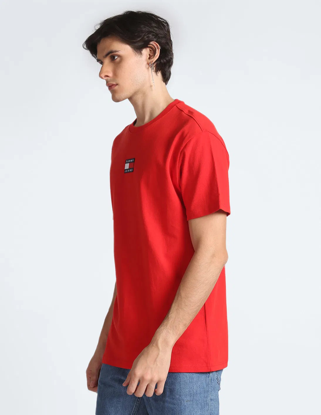 Tommy Hilfiger Transitional Organic Cotton Logo Badge T-Shirt