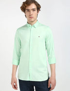 Tommy Hilfiger Men’s Button-Down Shirt – Mint Green