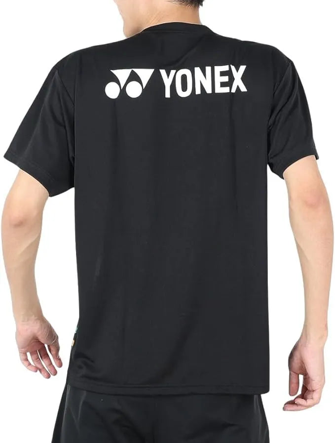 Yonex Men's Graphic Sports T-Shirt – Black