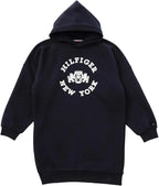 Tommy Hilfiger Official GIRLS Crest Hoodie Dress