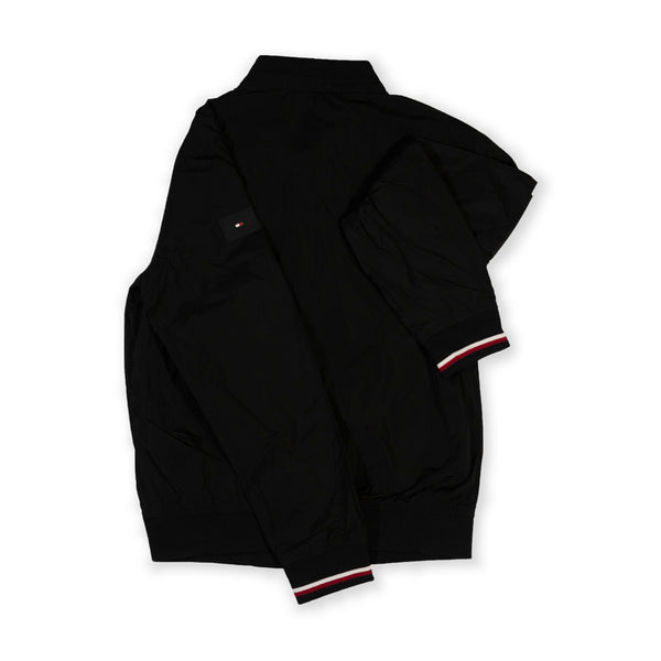 Tommy Hilfiger Men's Classic Black Bomber Jacket