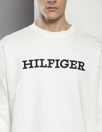 Tommy Hilfiger Men's Colorblock Long Sleeve T-Shirt – White