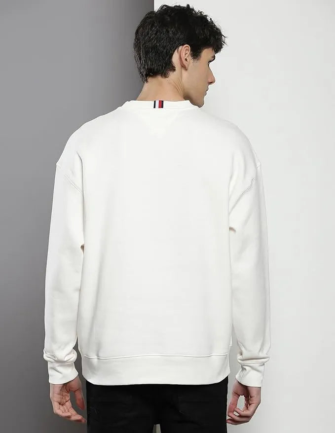 Tommy Hilfiger Men's Colorblock Long Sleeve T-Shirt – White