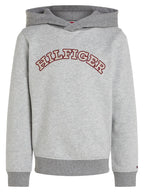 Tommy Hilfiger Boys Hooded Sweatshirt – Grey