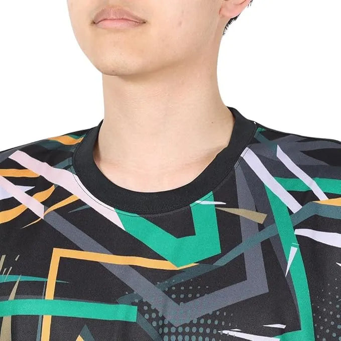 Yonex Men's Graphic Sports T-Shirt – Black