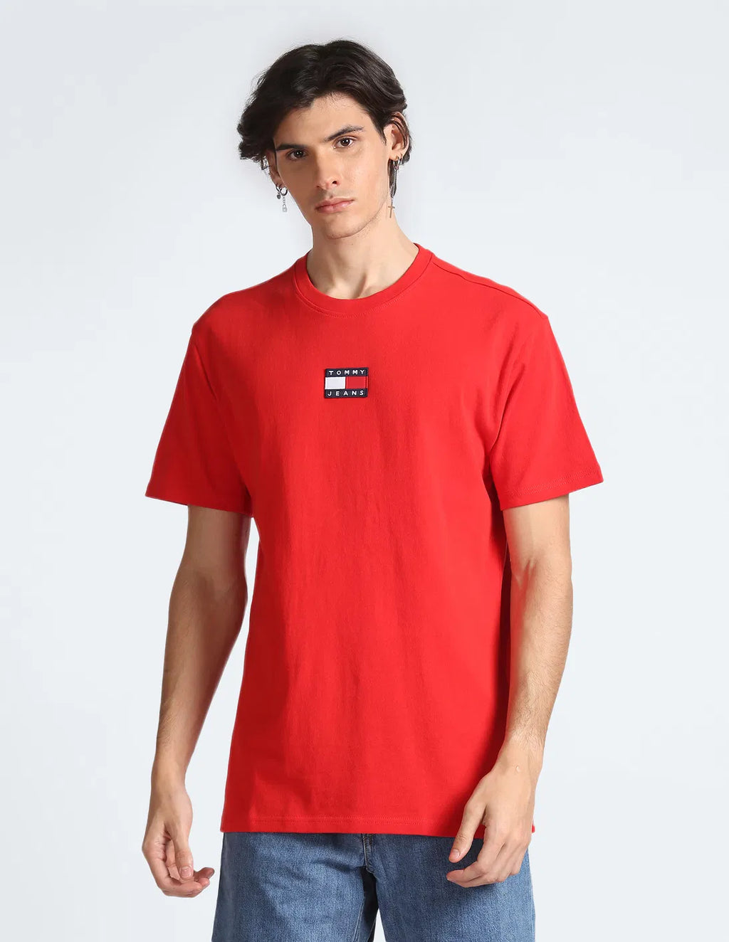 Tommy Hilfiger Transitional Organic Cotton Logo Badge T-Shirt