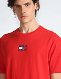 Tommy Hilfiger Transitional Organic Cotton Logo Badge T-Shirt