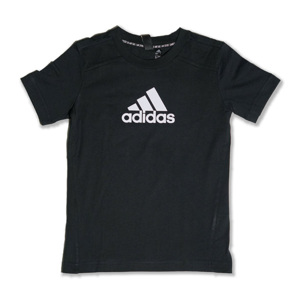 Adidas Kids Essentials Logo T-Shirt – Black