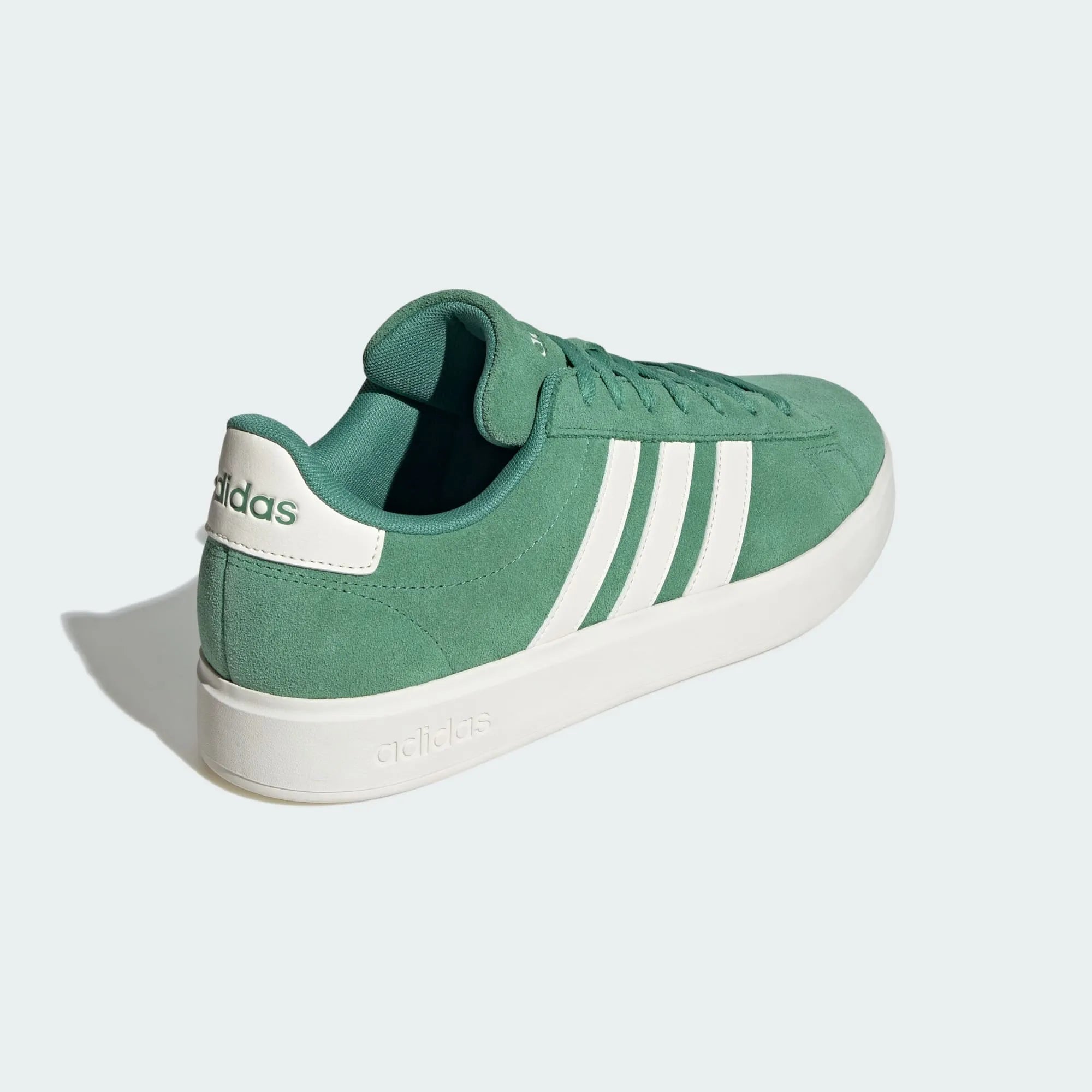 Adidas VL Court 3.0 Sneakers – Green / White / White Gum Sole