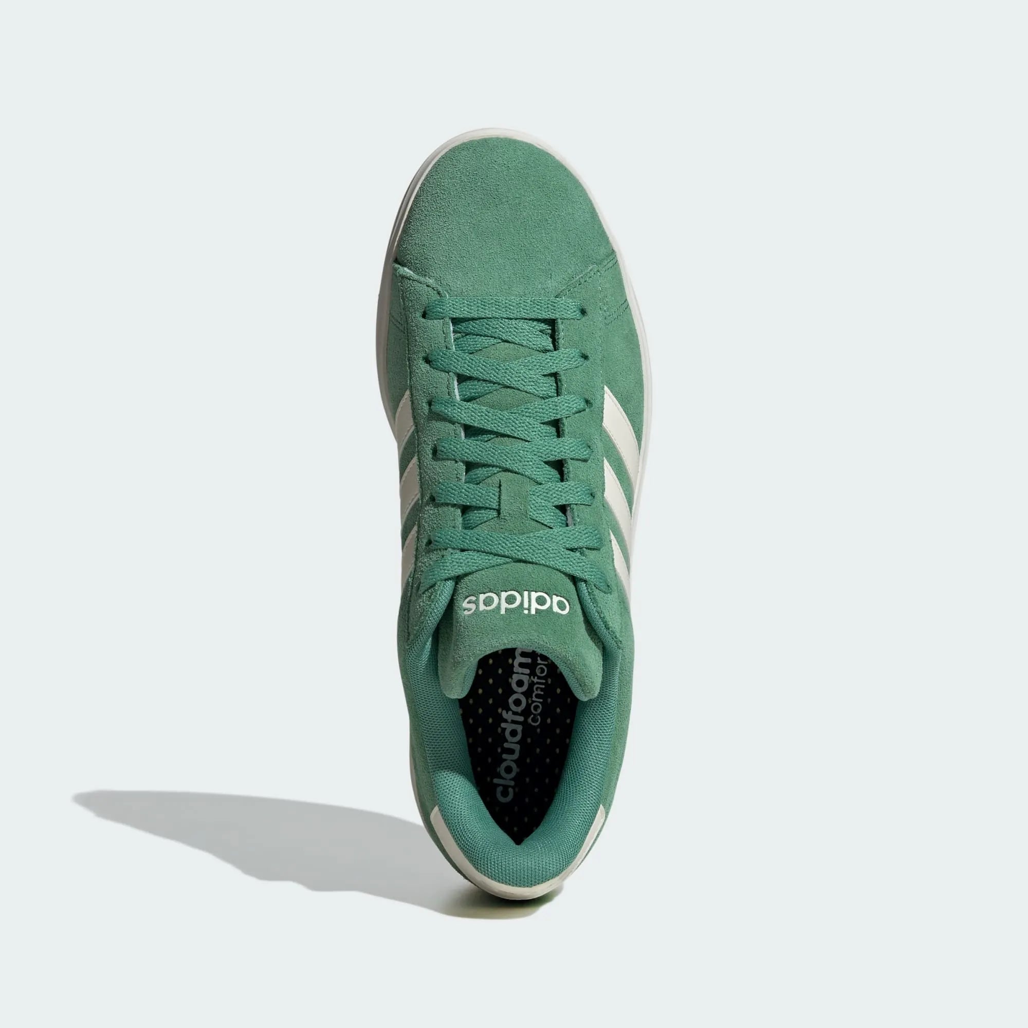 Adidas VL Court 3.0 Sneakers – Green / White / White Gum Sole