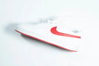 Nike Court Vision Low  White & Red Classic Leather Men’s Sneakers Tommynippon