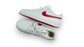 Nike Court Vision Low  White & Red Classic Leather Men’s Sneakers Tommynippon