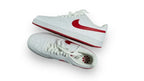 Nike Court Vision Low  White & Red Classic Leather Men’s Sneakers Tommynippon