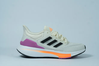 Adidas Bounce Women’s Running Shoes – Cream, Orange & Purple | Lightweight Breathable Sports Sneakers