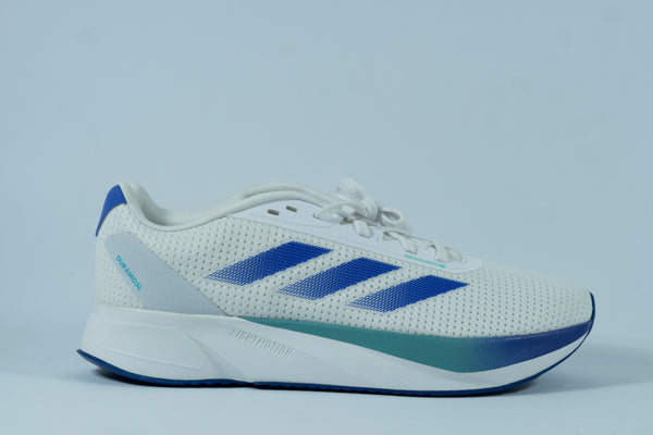 Adidas Duramo SL Running Shoes – White & Blue | Lightweight Breathable Jogging Sneakers for Men