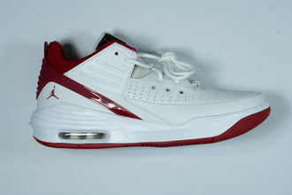 Air Jordan Jumpman Two Trey Low – White & Red | Men’s Basketball Sneakers with Air Cushion Sole