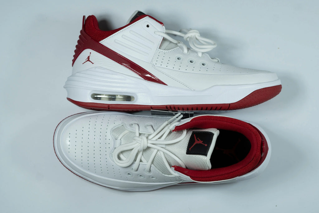 Air Jordan Jumpman Two Trey Low – White & Red | Men’s Basketball Sneakers with Air Cushion Sole Tommynippon