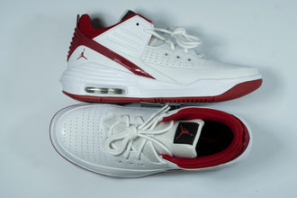 Air Jordan Jumpman Two Trey Low – White & Red | Men’s Basketball Sneakers with Air Cushion Sole