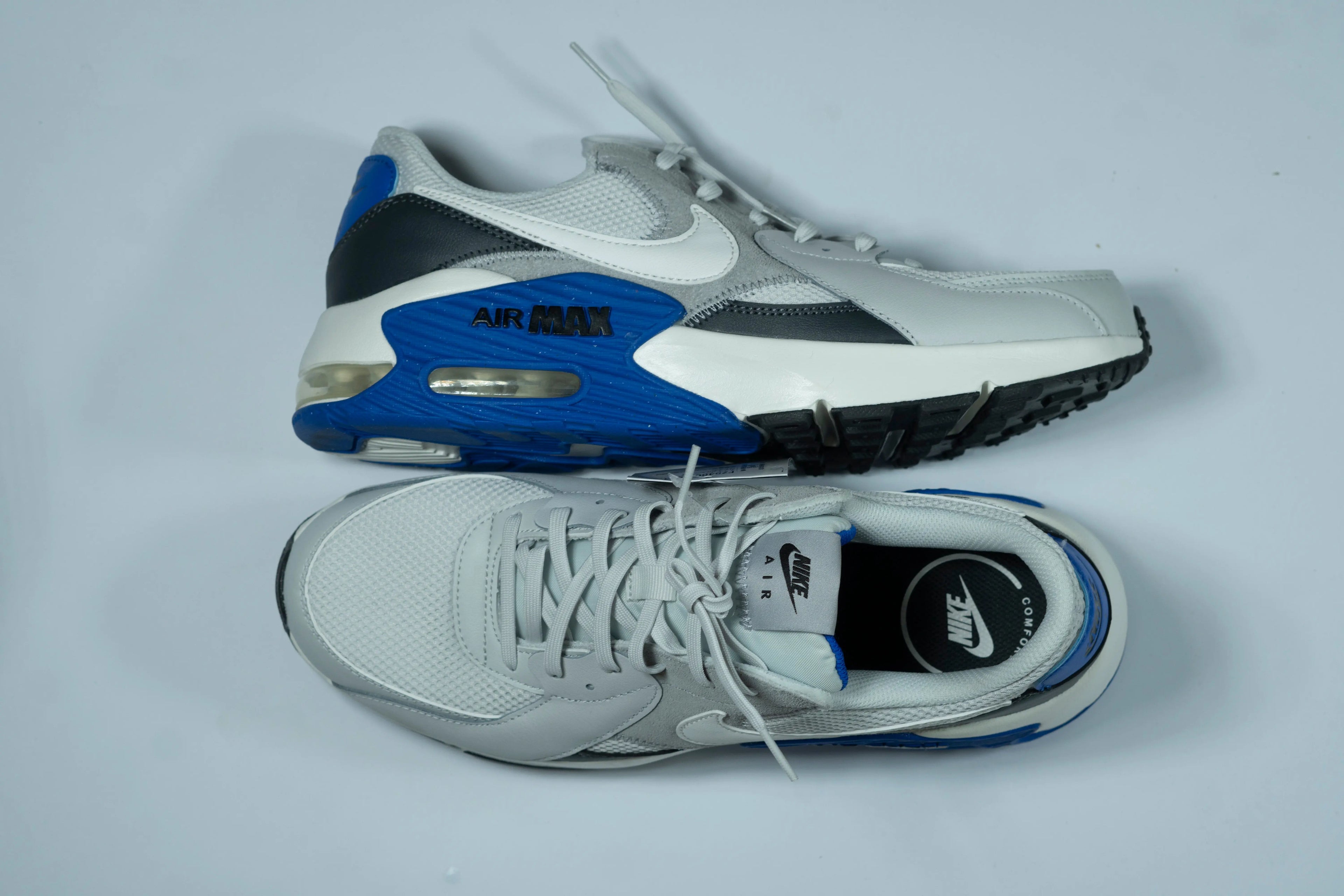 Nike Air Max Excee – Grey, Blue & White | Men’s Running & Lifestyle Shoes Tommynippon