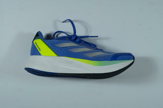 Adidas Duramo Speed Men’s Running Shoes – Blue & Neon Yellow | Lightweight Breathable Mesh | Lightstrike Cushioning
