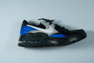 Nike Air Max Men’s Running Shoes – Stylish Black, Blue & Grey Trainers with Cushioned Sole