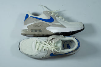 Nike Air Max Men’s Sneakers – White & Blue | Lightweight Breathable Running Shoes | Air Cushion Comfort Sole