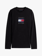Tommy Hilfiger Men's 1985 Logo T-Shirt – Black