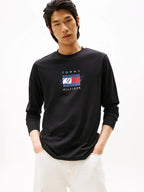Tommy Hilfiger Men's 1985 Logo T-Shirt – Black