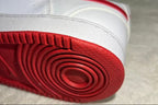 Nike Court Vision Low  White & Red Classic Leather Men’s Sneakers Tommynippon