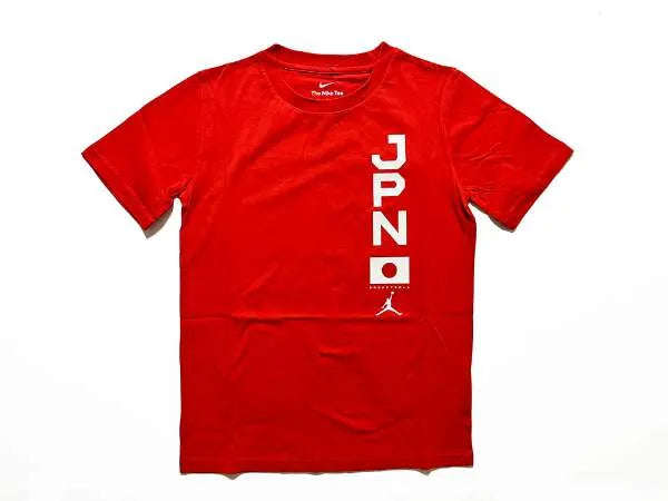 Jordan Boys Short Sleeve T-Shirt – Red (JPN Graphic)
