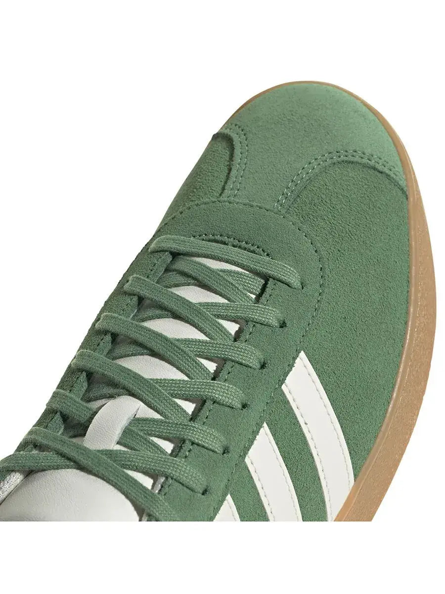 Adidas VL Court 3.0 Sneakers – Green / White / Brown Gum Sole