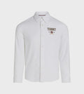Tommy Hilfiger Boys Long Sleeve Button-Down Shirt – White