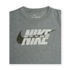 Nike Kids’ Double Logo T-Shirt – Grey – 115 (5/6 Year) Tommynippon